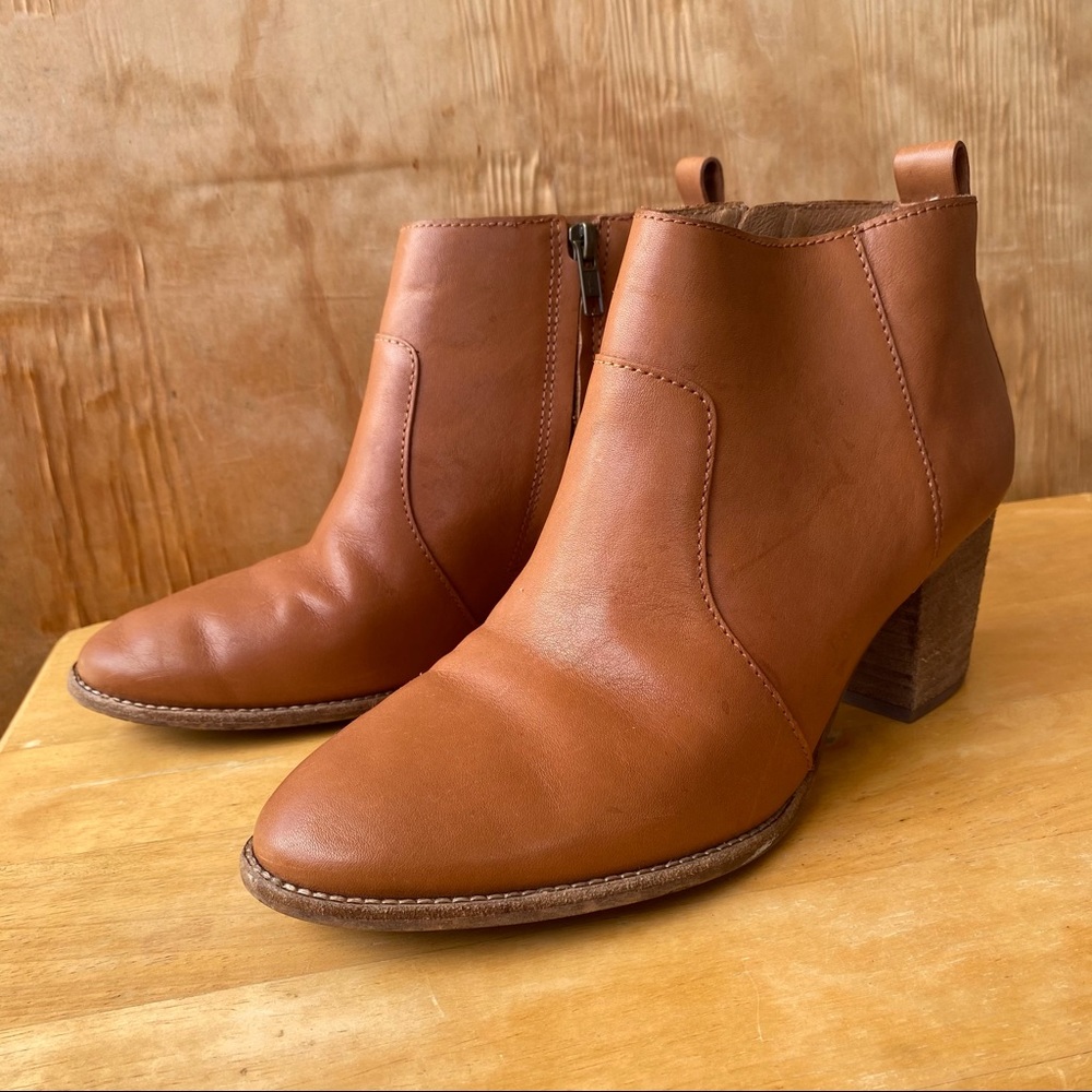 Madewell The Brenner Leather Boot